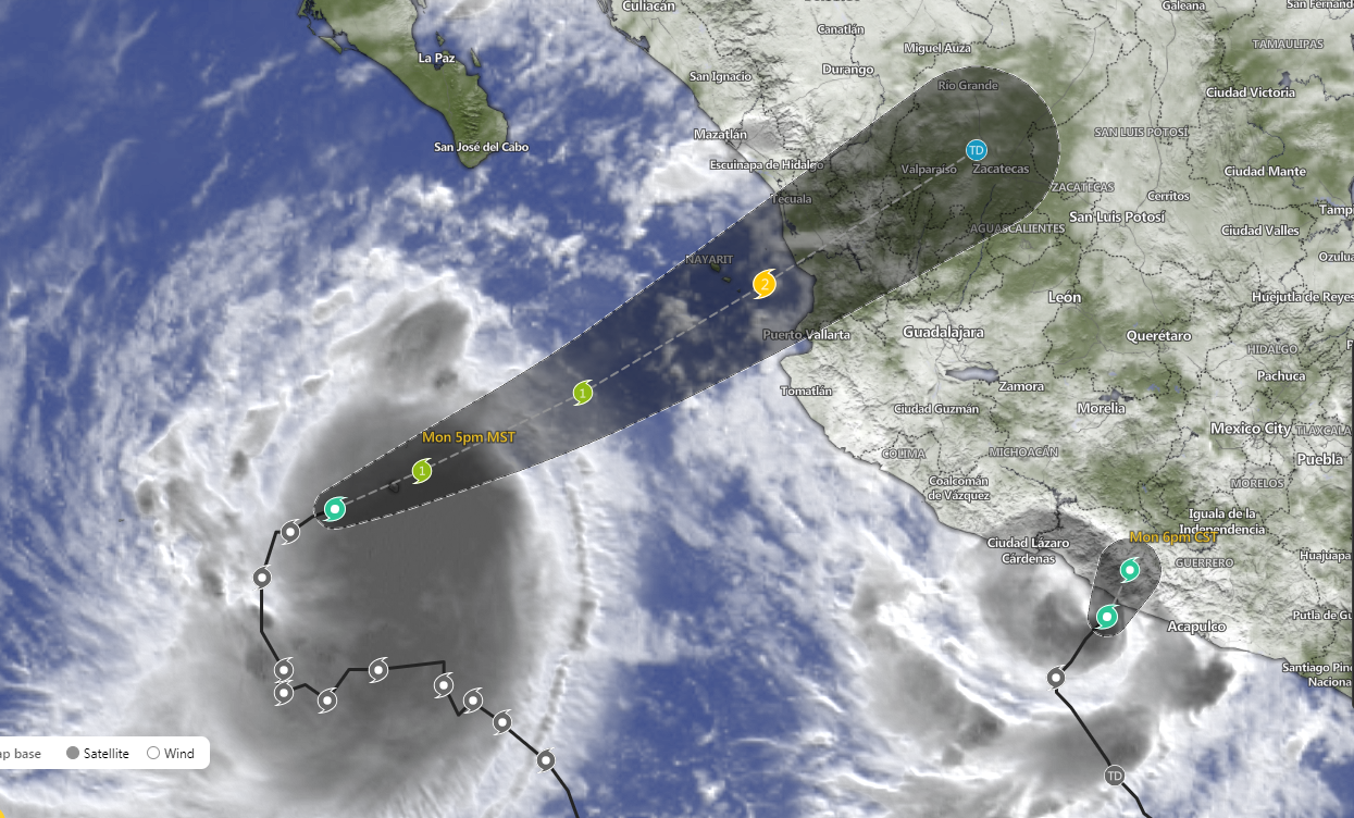 UPDATE HURRICANE LIDIA Markon